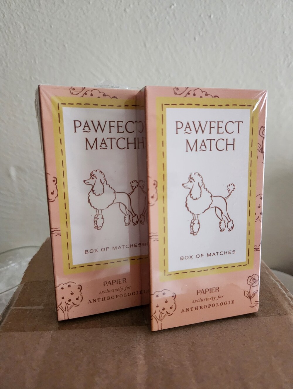 Anthropologie x Papier Pawfect Matches Poodle